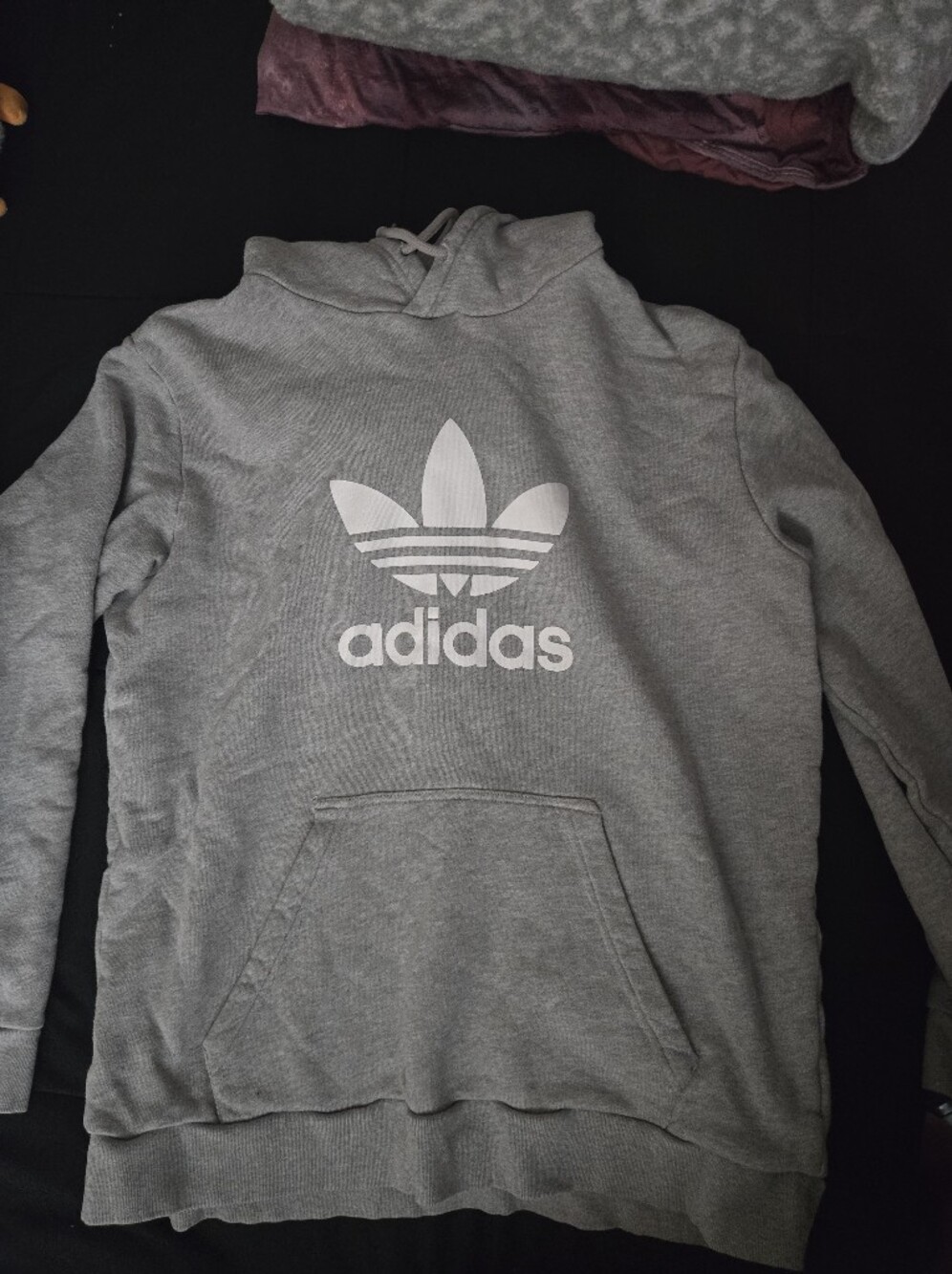 Adidas Grey Hoodie